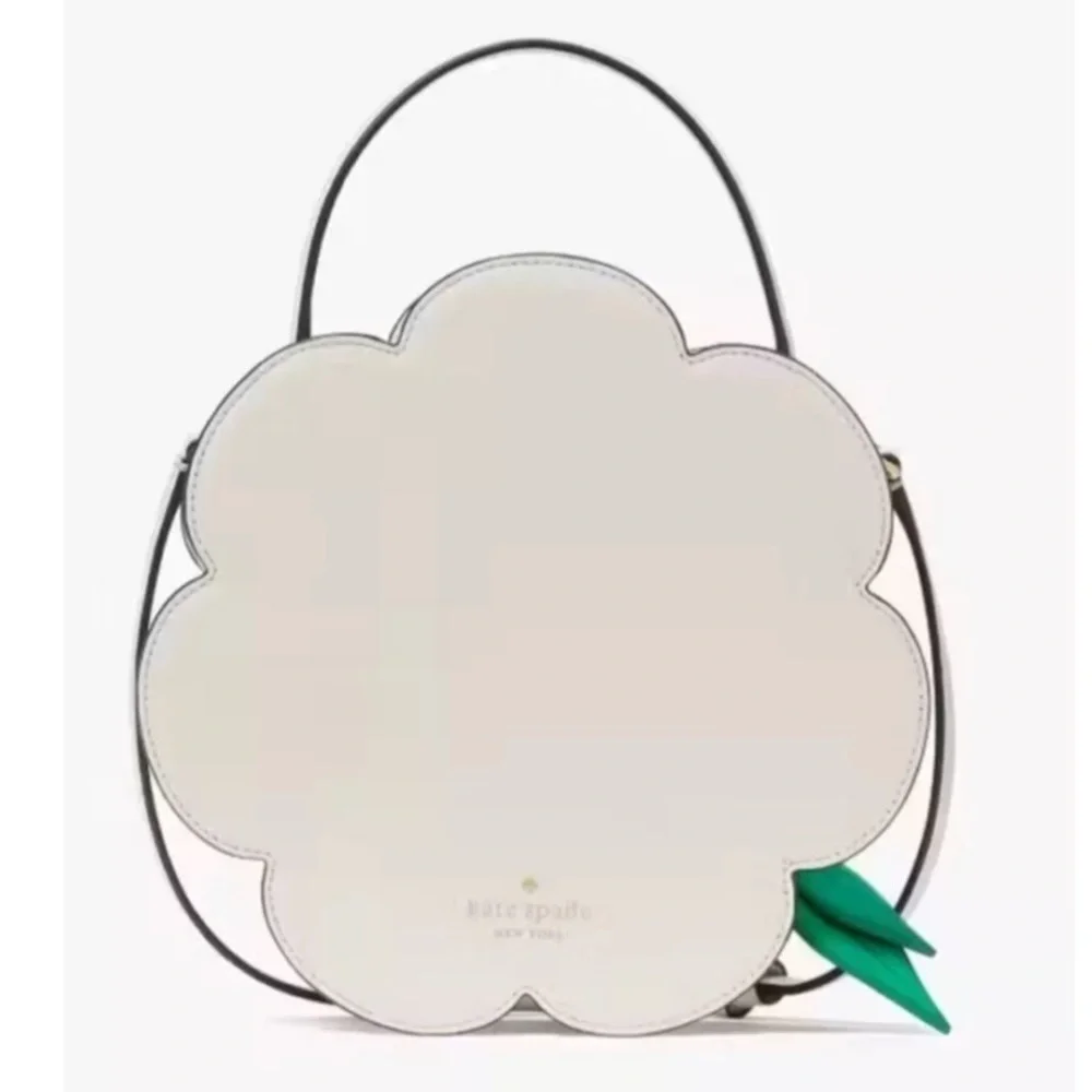NWT Kate Spade Day Tripper 3d Daisy Flower Crossbody  Parchment Novelty Bag